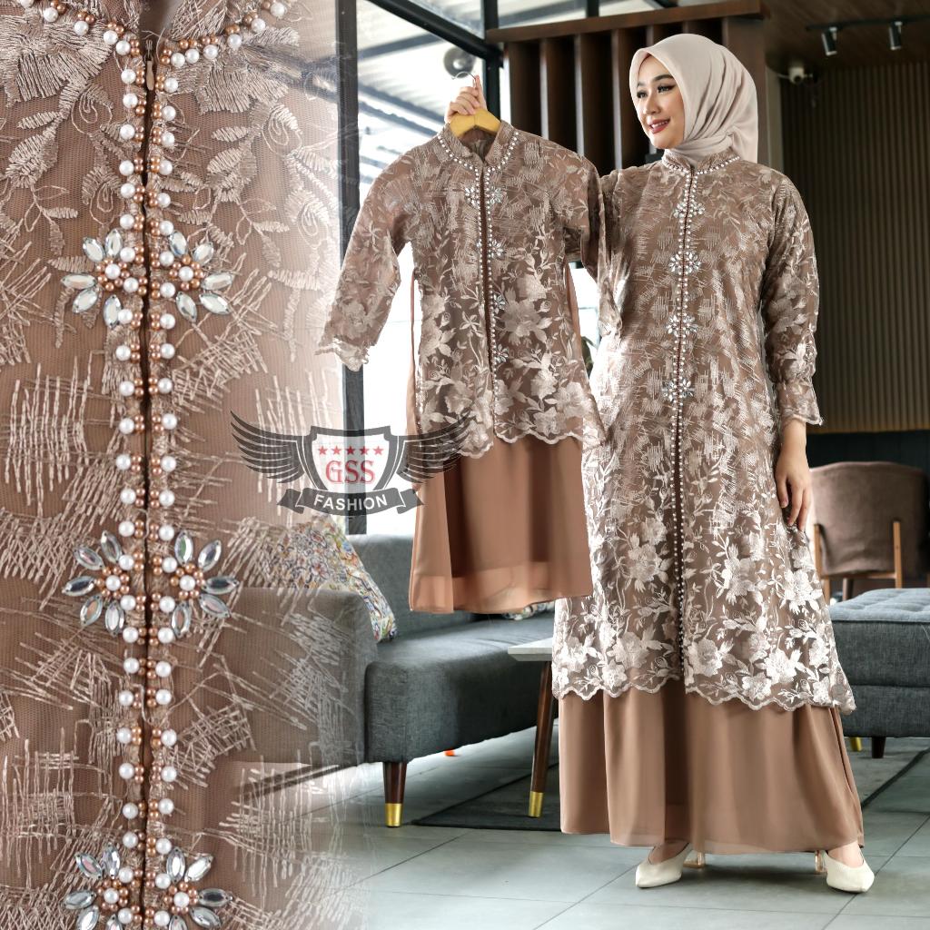 Gamis Mom and kids - Gamis Couple Ibu dan Anak - Gamis Outher Couple - Gamis Outher Anak - Gamis ana
