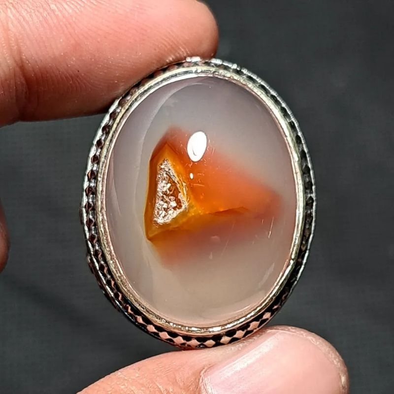 BATU AKIK COMBONG YAKUT MERAH NATURAL