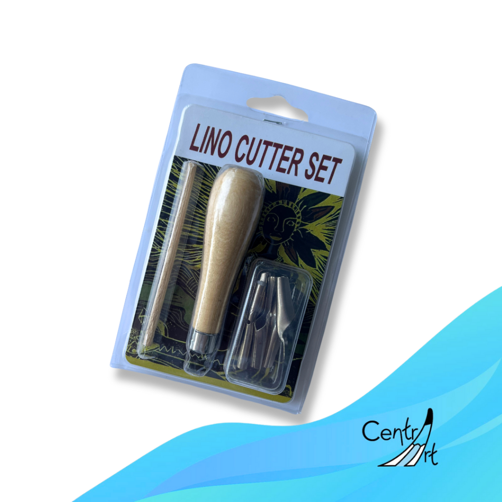 Vtec Lino Cutter set / karet lino block cutter / cutter karet lino / pisau cukil