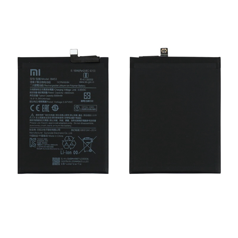 BATERAI XIAOMI MI 10T/MI 10T PRO (BM53)