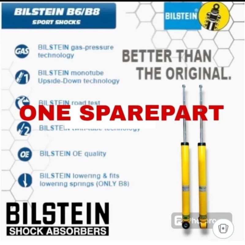 shockbreaker Honda Brio belakang bilstein B6