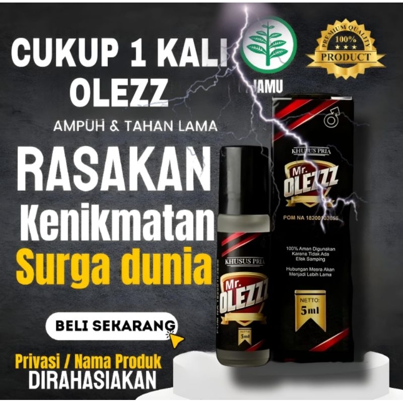 AMPUH - MR OLEZZ HERBAL PRIA PEMBESAR ASLI DAN TAHAN LAMA | MR OLEZZ TANPA KEBAS HAJAR JAHANAM OBAT 