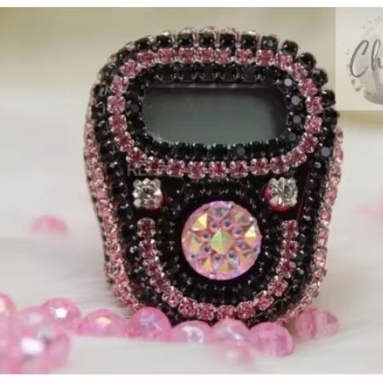 TASBIH DIGITAL LED ALARM 2 WARNA CANTIK