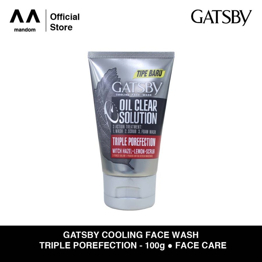 Gatsby Cooling Face Wash 100G/Pembersih Wajah