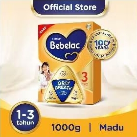 

BEBELAC 3 GROGREAT+ SUSU BUBUK PERTUMBUHAN ANAK MADU 1 KG