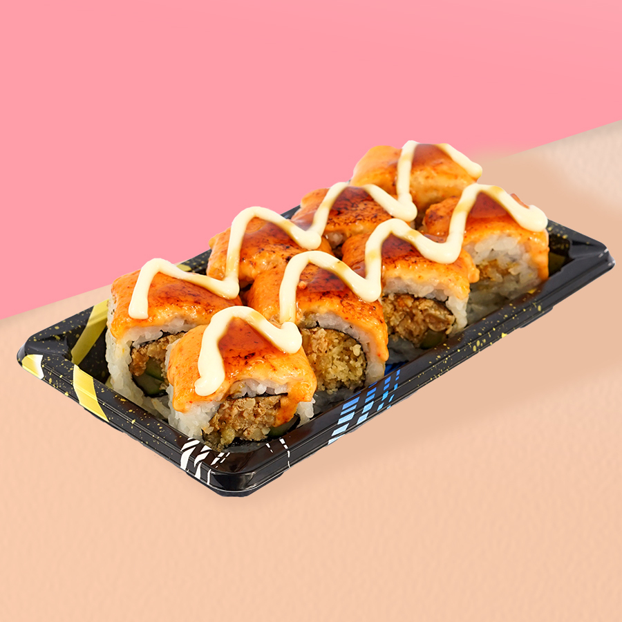

Chicken Spicy Roll Sushi (8 pcs) - Sushi Mate -Halal