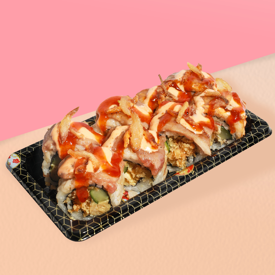 

Beef Spicy Roll Sushi (8 pcs) - Sushi Mate - Halal