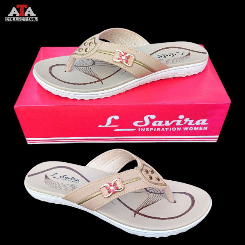 PROMO... SANDAL WANITA TRENDY TERBARU TERKECE KEKINIAN MURAH BERKUALITAS JAPIT L_SAVIRA JP2