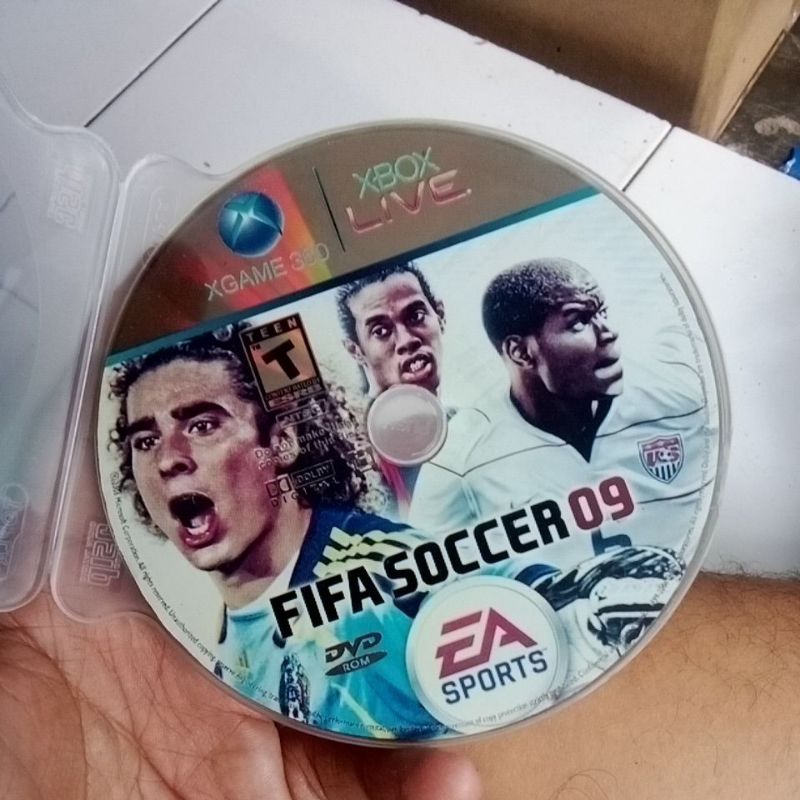 kaset xbox 360 fifa soccer 09