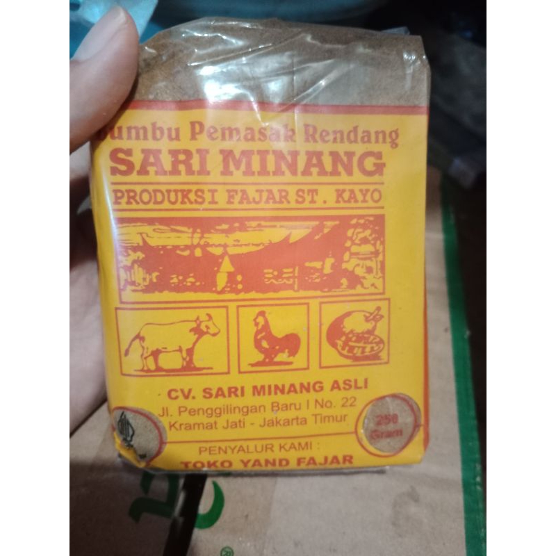 

bumbu rendang sari minang