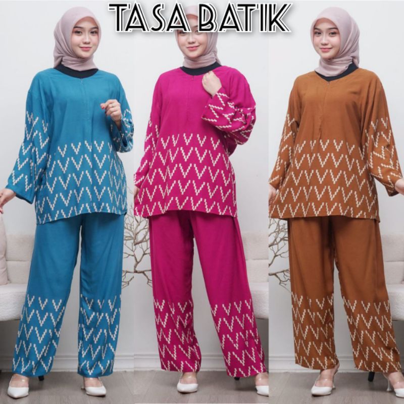 One Set Wanita Dewasa Kekinian Model Terbaru Setelan Rayon Premium Busui Resleting Oneset Baju Hamil