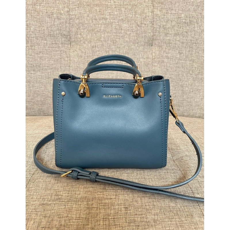 preloved Elizabeth blue bag