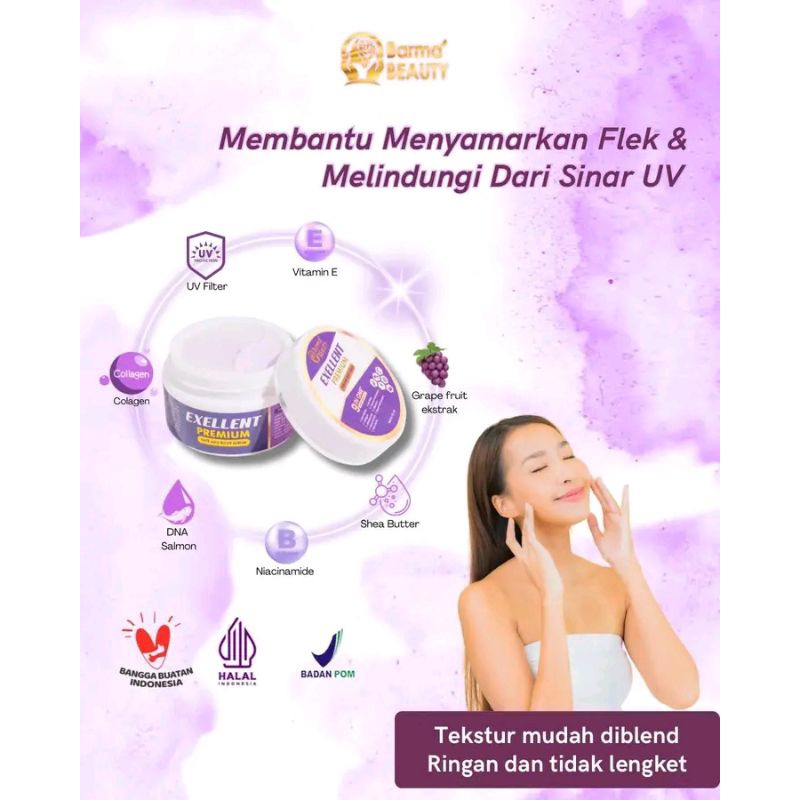 {NEW PRODUCT  } FACE AND BODY SERUM EXCELLENT PREMIUM BARMA BEAUTY/BPOM/MURAH