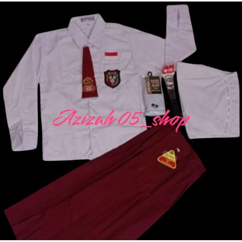 SERAGAM SEKOLAH SD PEREMPUAN LENGKAP