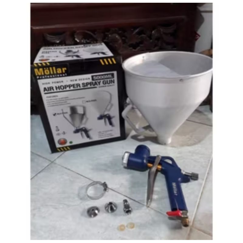 MOLLAR hopper gun/SPRAY GUN TEXTURE/ALAT SEMPROT CAT texture/NLG HOPPER GUN