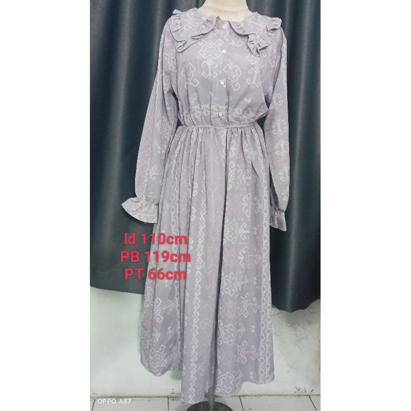 Miss Olla tunik gaun mewah (harga pas)