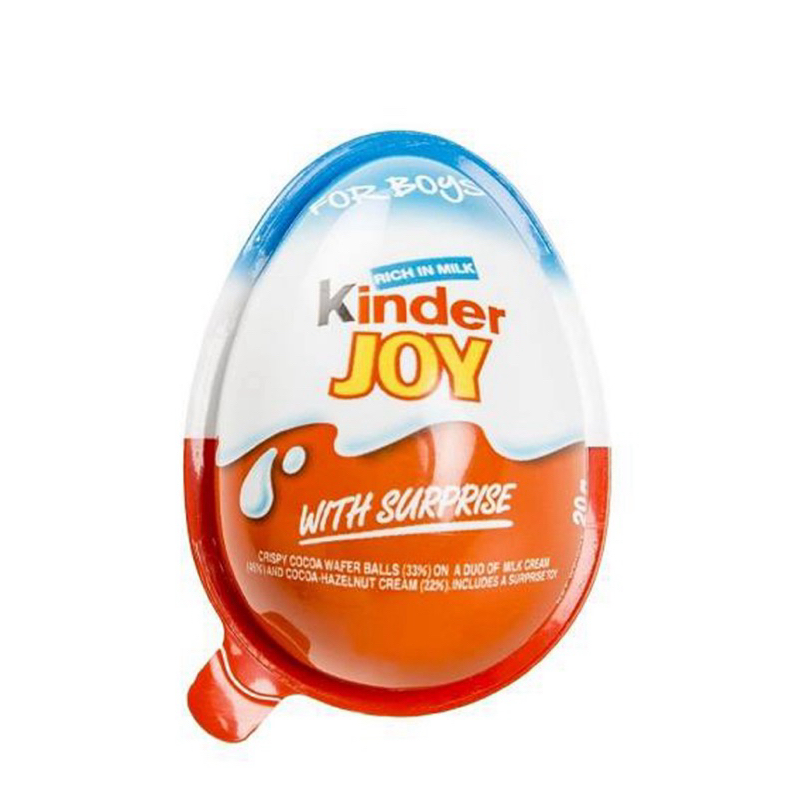 

kinder joy cokelat krispi dengan kejutan boys / girls 20gr