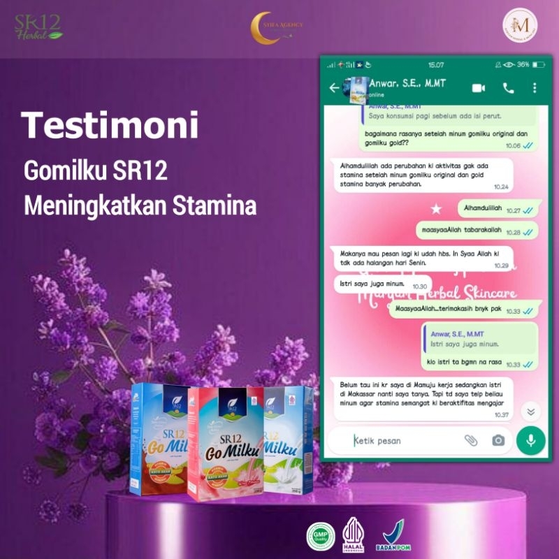 

Gomilku SR12 Susu Kambing Best Seller