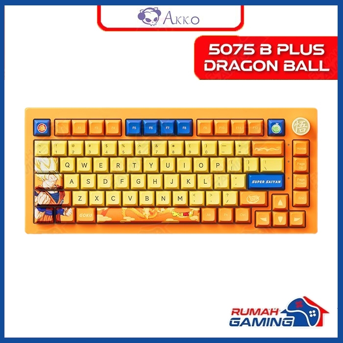 AKKO - Akko 5075B Plus - 3 Mode - 75% - Dragon Ball - Mechanical Keyboard