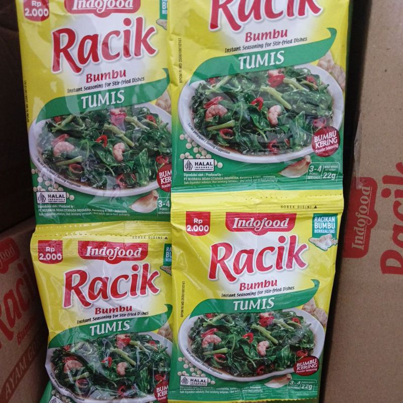 

Racik Bumbu Tumis 22g Renteng