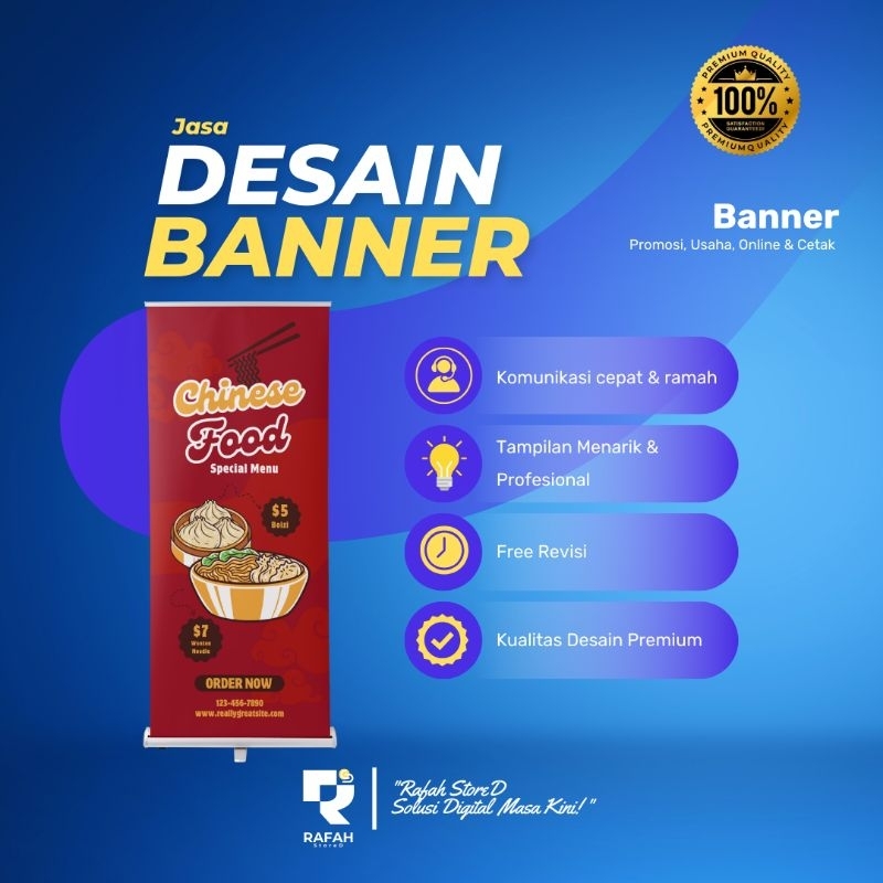 JASA DESAIN BANNER | Banner Promosi, Usaha, Online & Cetak