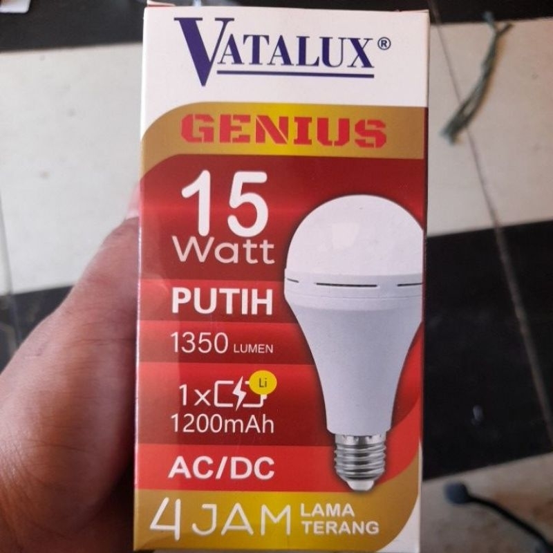 BOHLAMP EMERGENCY VATALUX 15WAT AC/DC