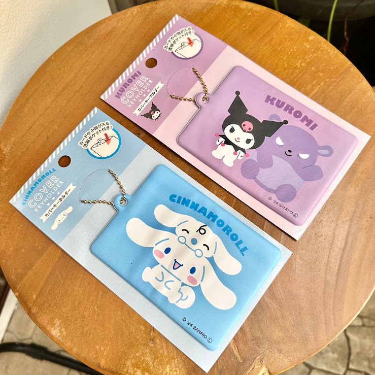 

Key Cover Holder LuggageTag Id Card Holder Karakter Sanrio Melody Kuromi Cinnamorol Pochahcho Unik Lucu Gift Hadiah Kado