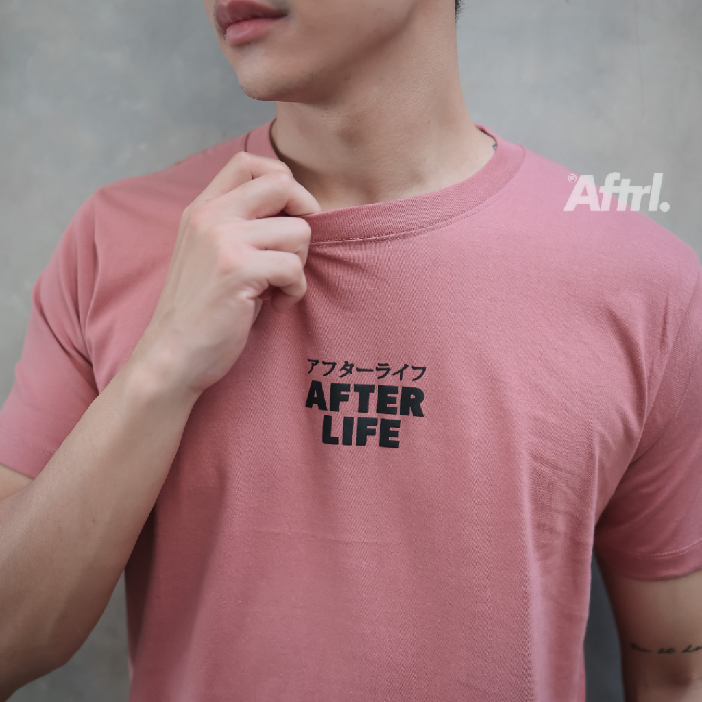 AFTERLIFE - Lattera Tshirt -Dusty Pink