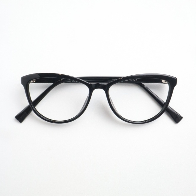 GOMAX KOMI FRAME - Kacamata Oval, Kacamata Plastik, Kacamata Kecil, Lensa Minus Silinder Antiradiasi