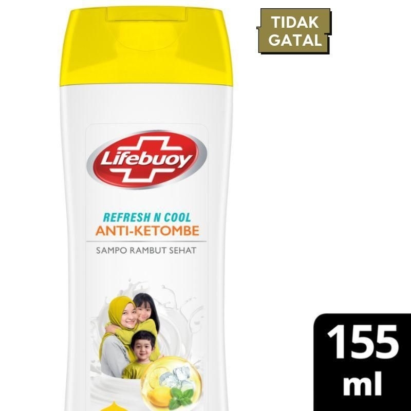 Lifebuoy Shampoo lemon 155ml | lifebuoy anti ketombe