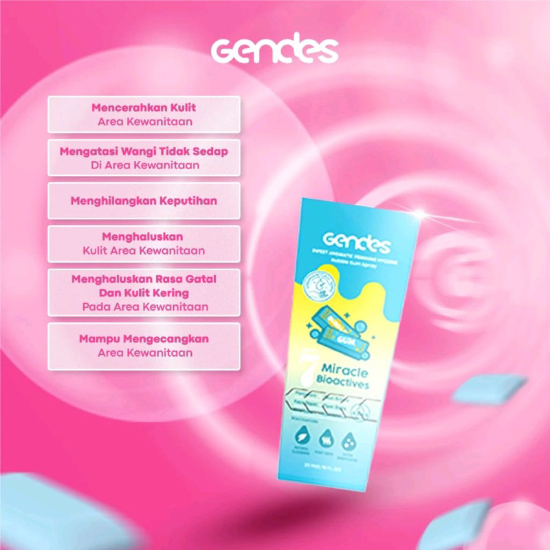 Gendes Sweet Aromatic Feminine Care Spray || feminine spray