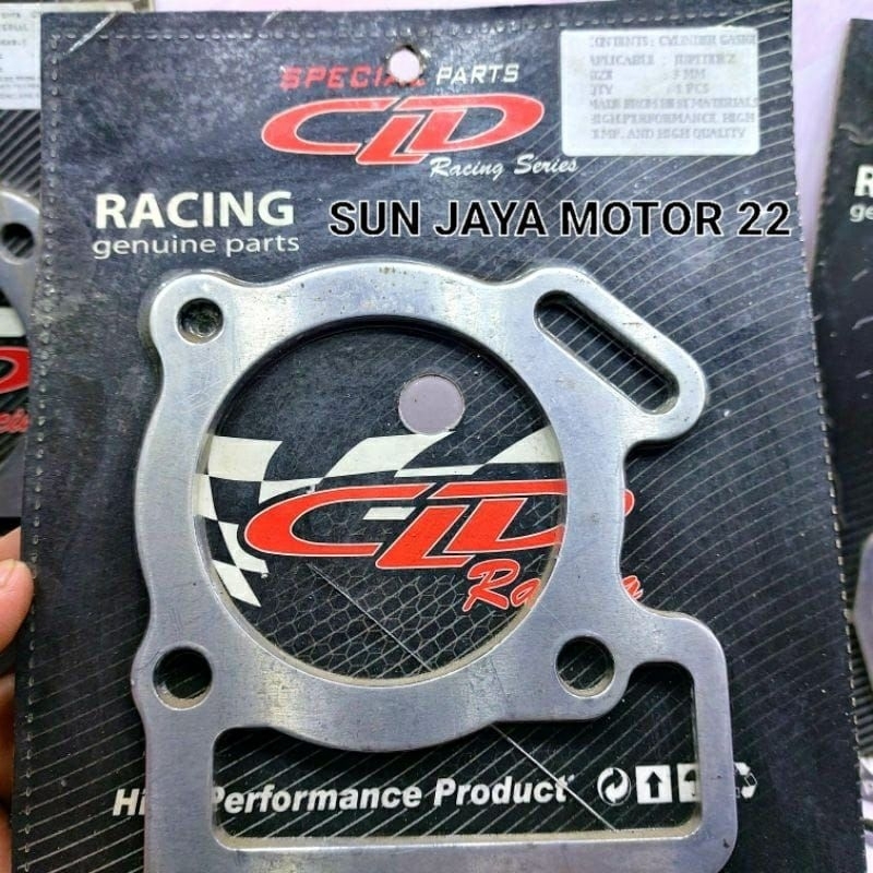 Paking blok bawah almunium CLD jupiter z 0,5mm,1mm 2mm,3mm