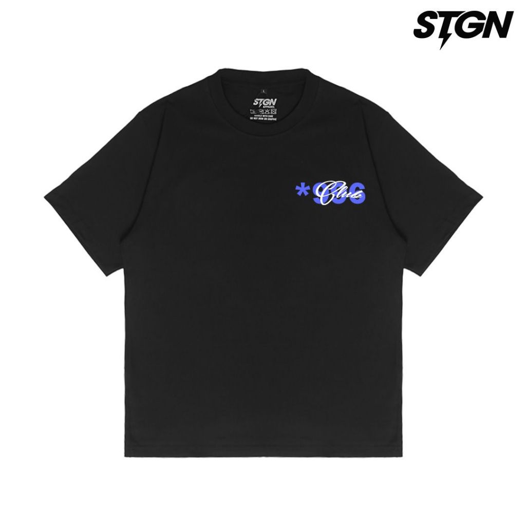 Steigen Tshirt Heavyweight 96 Club Kaos Pria Oversize Cotton Combed 16s