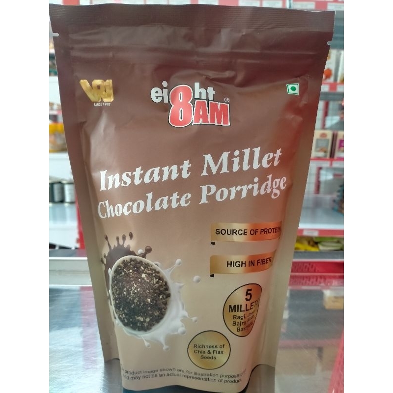 

8AM Instant Millet Chocolate Porridge @375gr