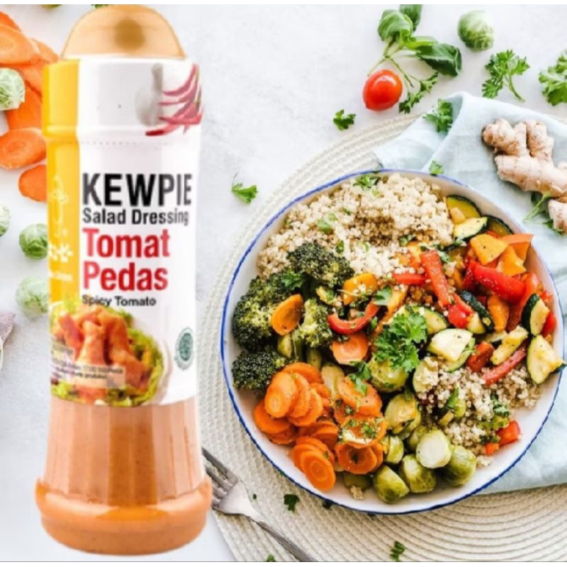 

kewpie-tomat pedas-200gr-salad dressing-kewpie caesar-200gr-kewpie-wijen sangrai-200gr
