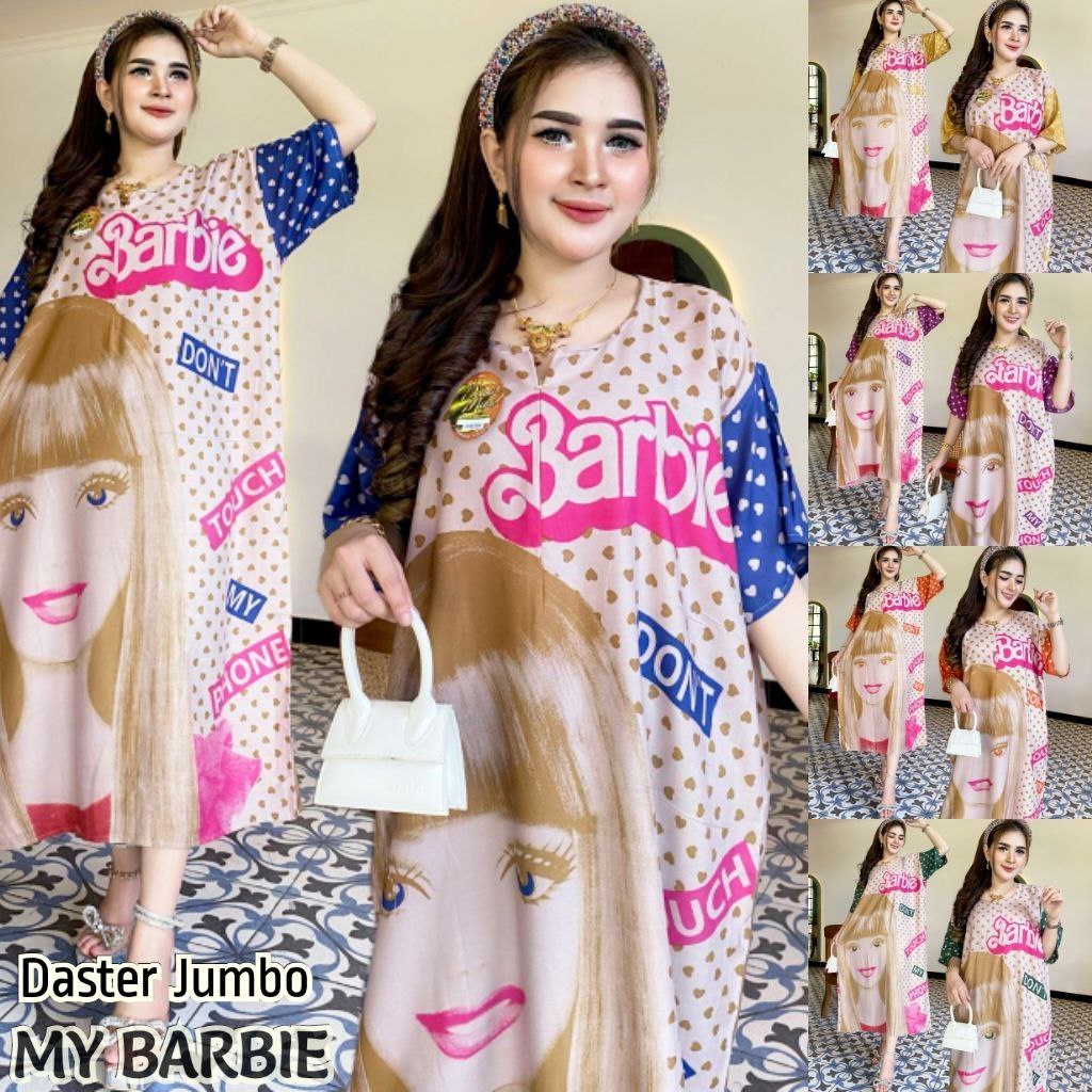 DASTER JUMBO LENGAN PENDEK HELLO SOFIA CABUTAN JUMBO LD 120 CM / DASTER BUSUI RESLETING / DASTER IBU