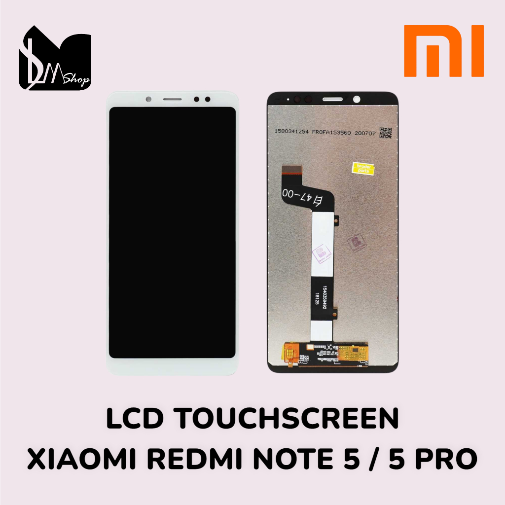 LCD TOUCHSCREEN XIAOMI REDMI NOTE 5 PRO | LCD REDMI NOTE 5 | COMPLETE FULLSET | ORIGINAL