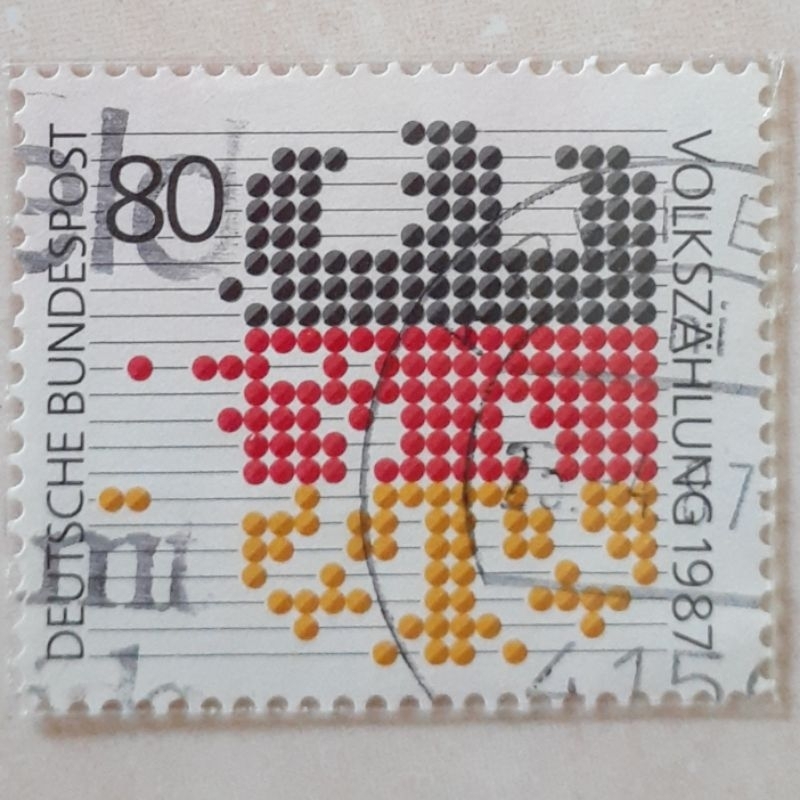 

Perangko Jerman Federal Eaglecensus Tahun 1987