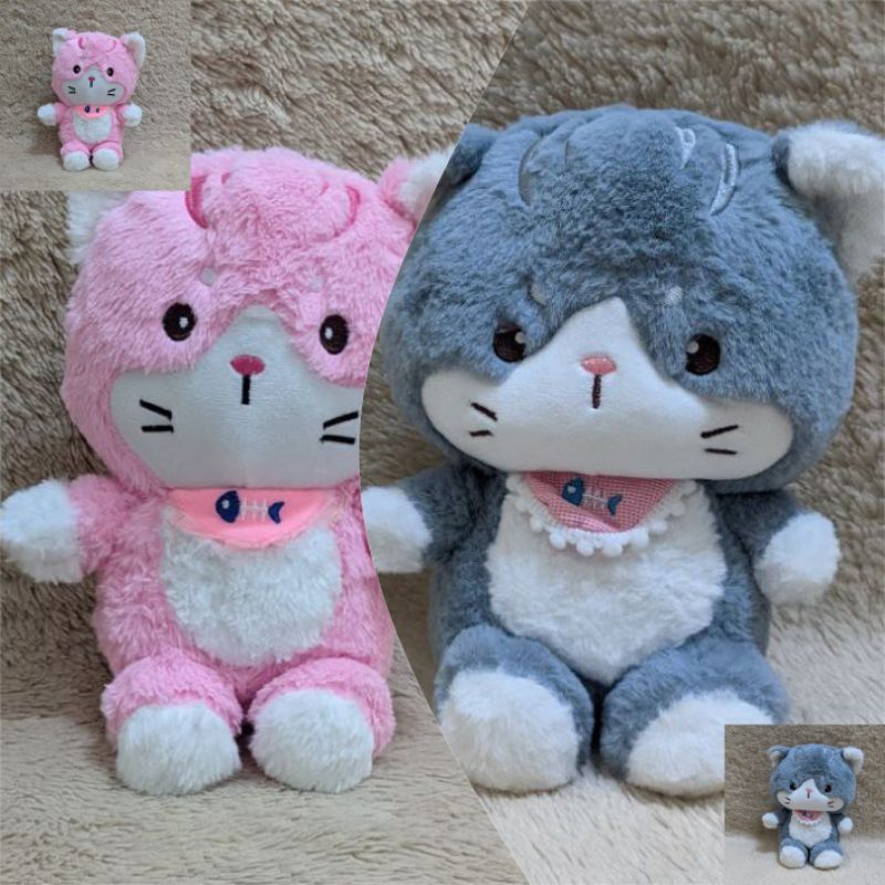 Boneka kucing imut lucu boneka kucing lucu boneka mainan kucing lucu