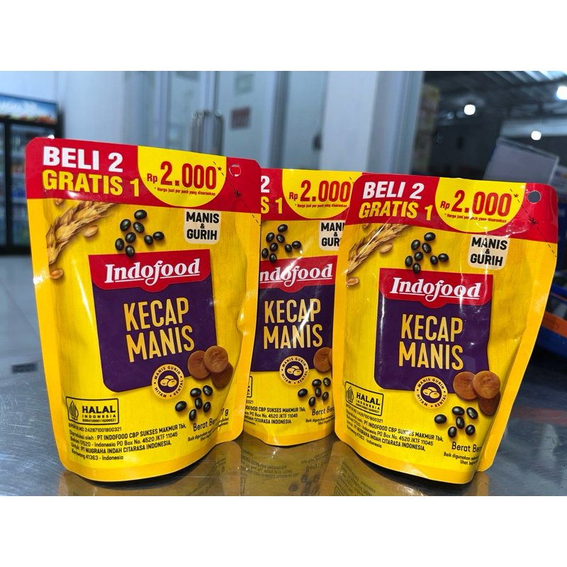 

Kecap Indofood 77gram