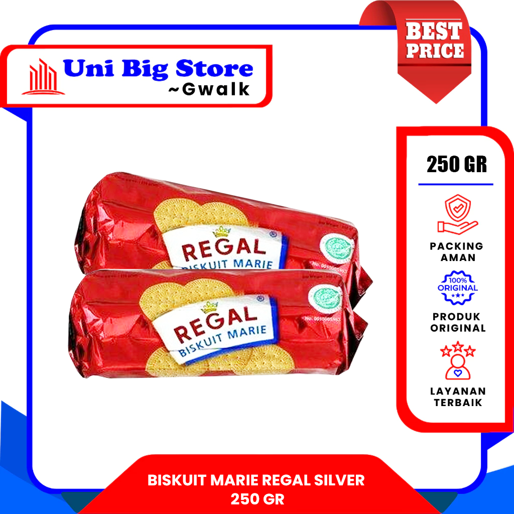 

BISKUIT MARIE REGAL SILVER - 250 gr