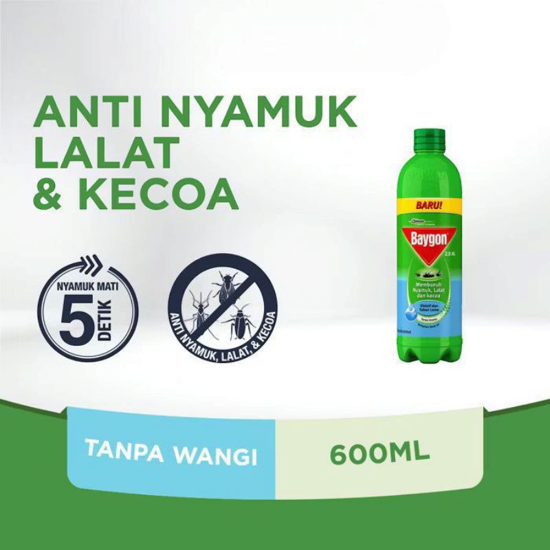Baygon Anti Nyamuk dan Kecoa Cair