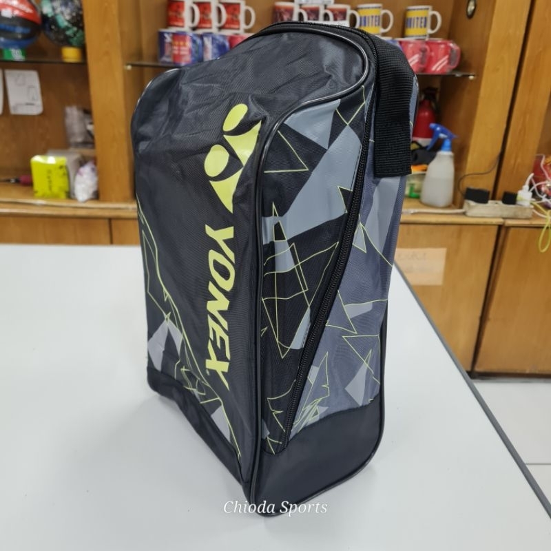 tas sepatu shoes bag yonex ACE1-Q014 black hitam kuning yellow original asli