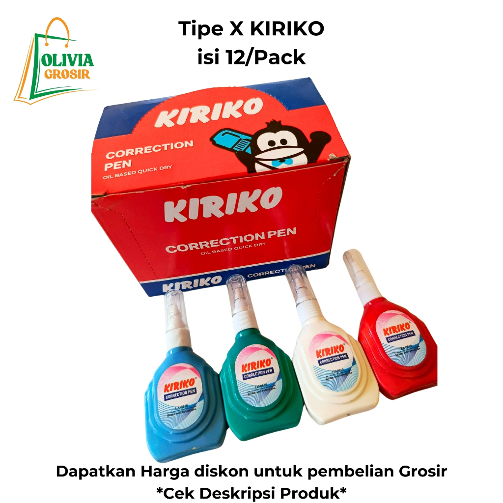 

Tipe X Kiriko (Pack & Grosir)