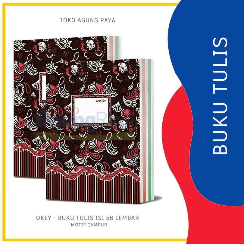 

[ECERAN] BUKU TULIS 58 OKEY ISI 58 LEMBAR