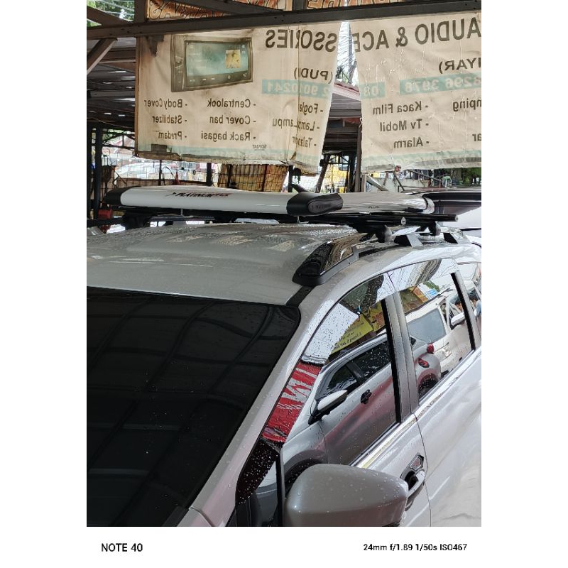 roof rack bagasi atas mobil all new fortuner vrz merk  platinum cross