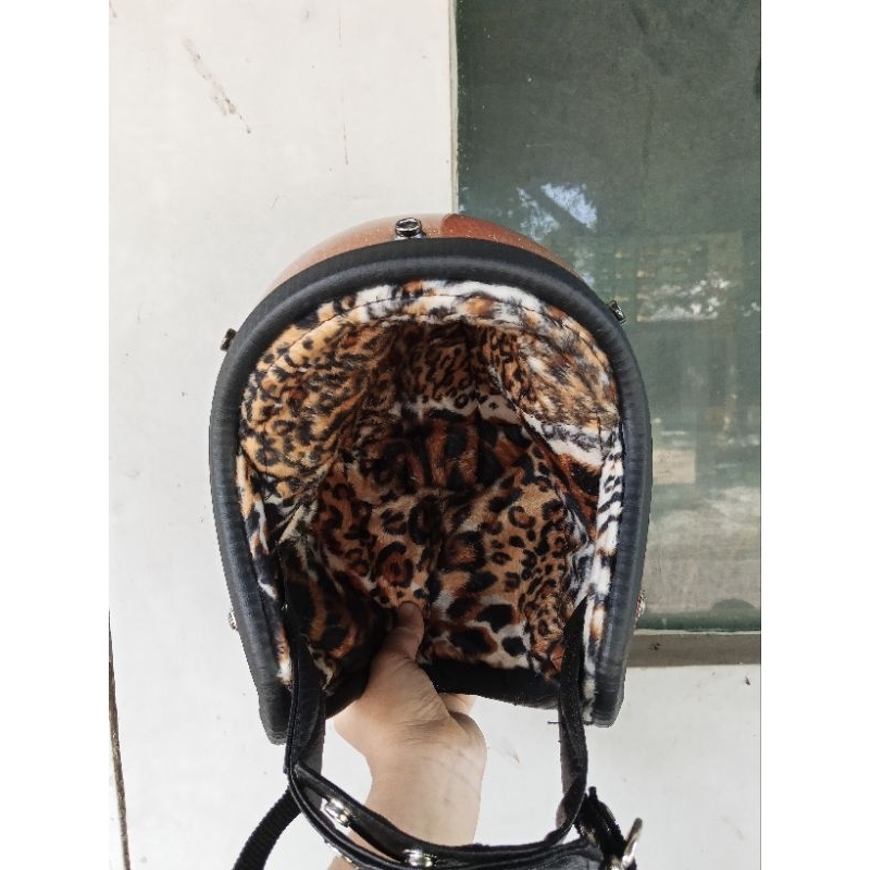 Helm Slim Raw Busa Macan