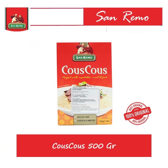 

San Remo Couscous 500 Gr