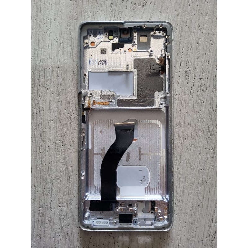 LCD SAMSUNG S21 ULTRA PLUS FRAME 100% ORI COPOTAN MINUS GARIS BANYAK DAN TOMPEL