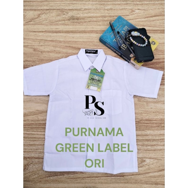 pusat seragam |SERAGAM SEKOLAH | SERAGAM PURNAMA | PURNAMA GREEN LABEL |KEMEJA PUTIH PURNAMA | HEM P